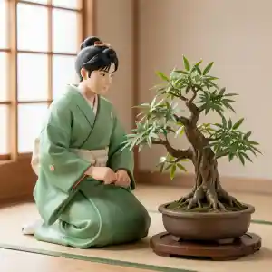 Tea House Cat - 1-XM Designer Collectible