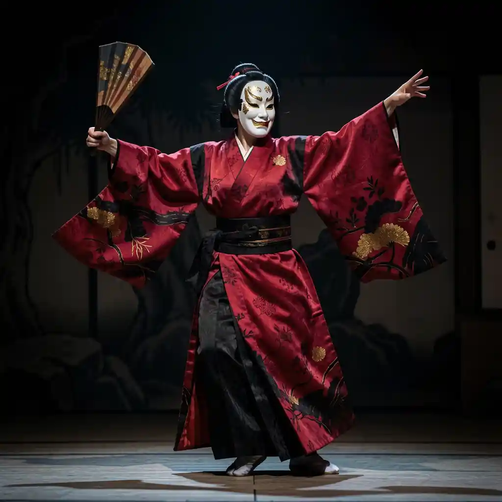 Noh Mask Dancer